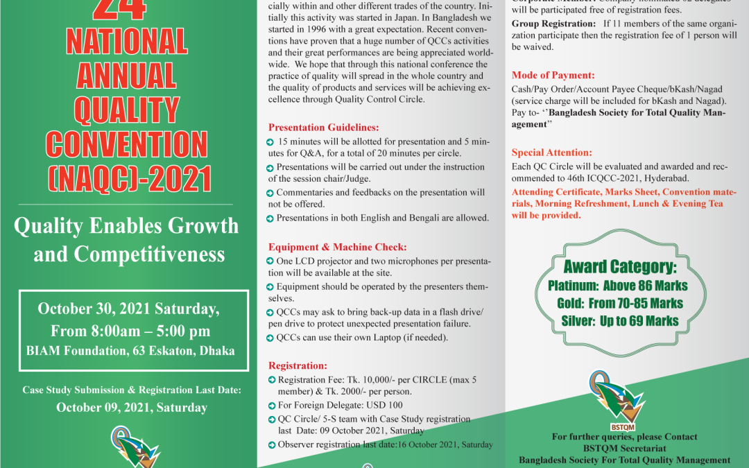 24th NAQC Circular 2021