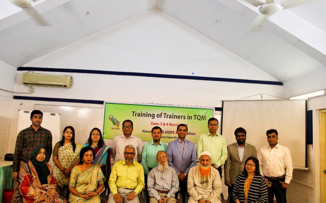 Training of Training Program,  CCDB Hope Foundation,  Savar